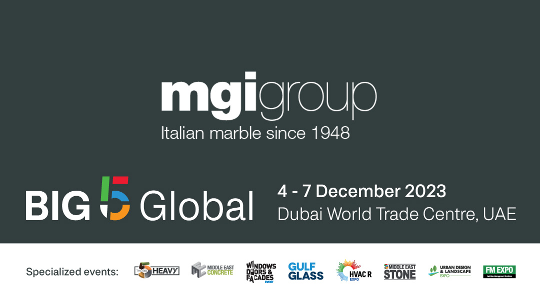 MGI partecipa al Big 5 Global 2023 Dubai